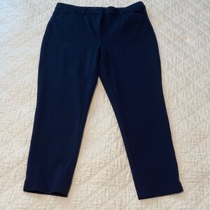 Classic Navy Blue ponte pant White House Black Market